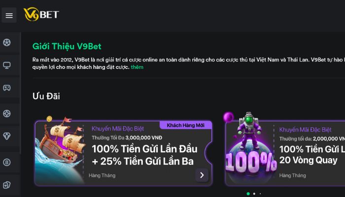 Link vào v9BET mới nhất hôm nay